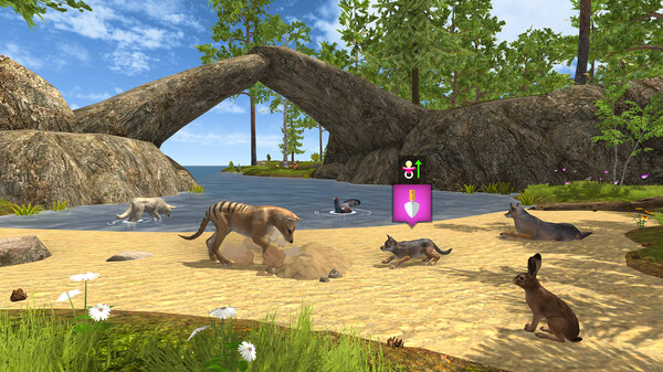 Wolf Hero: Animals vs Robots screenshot 6
