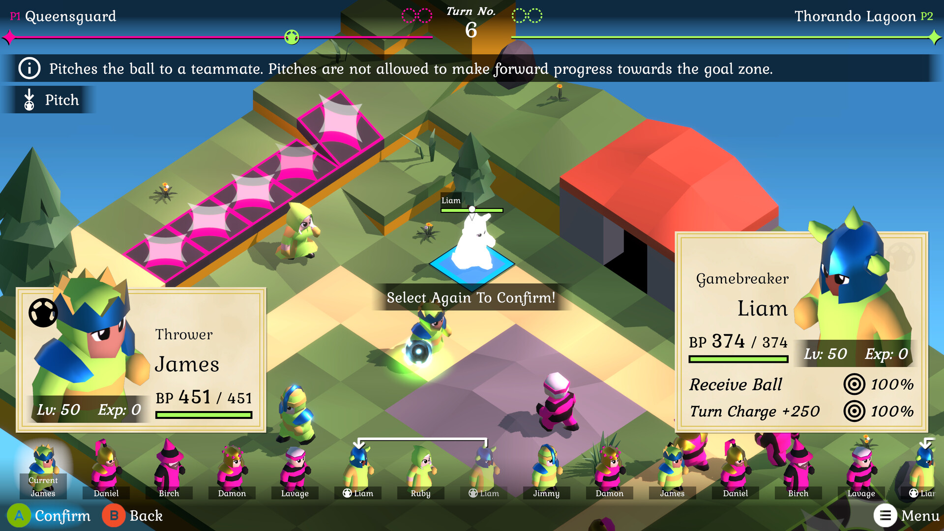 Fantasy Football Tactics screenshot #1
