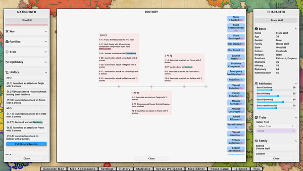 Fantasy Map Simulator