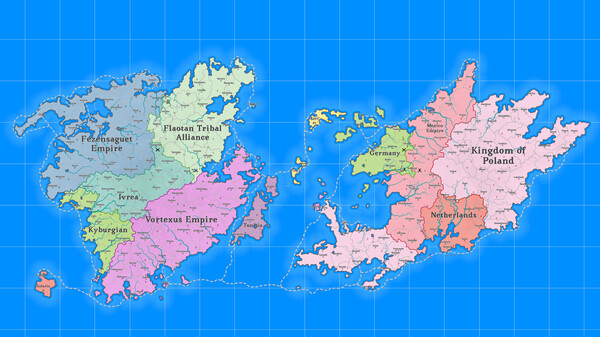 Скриншот из Fantasy Map Simulator