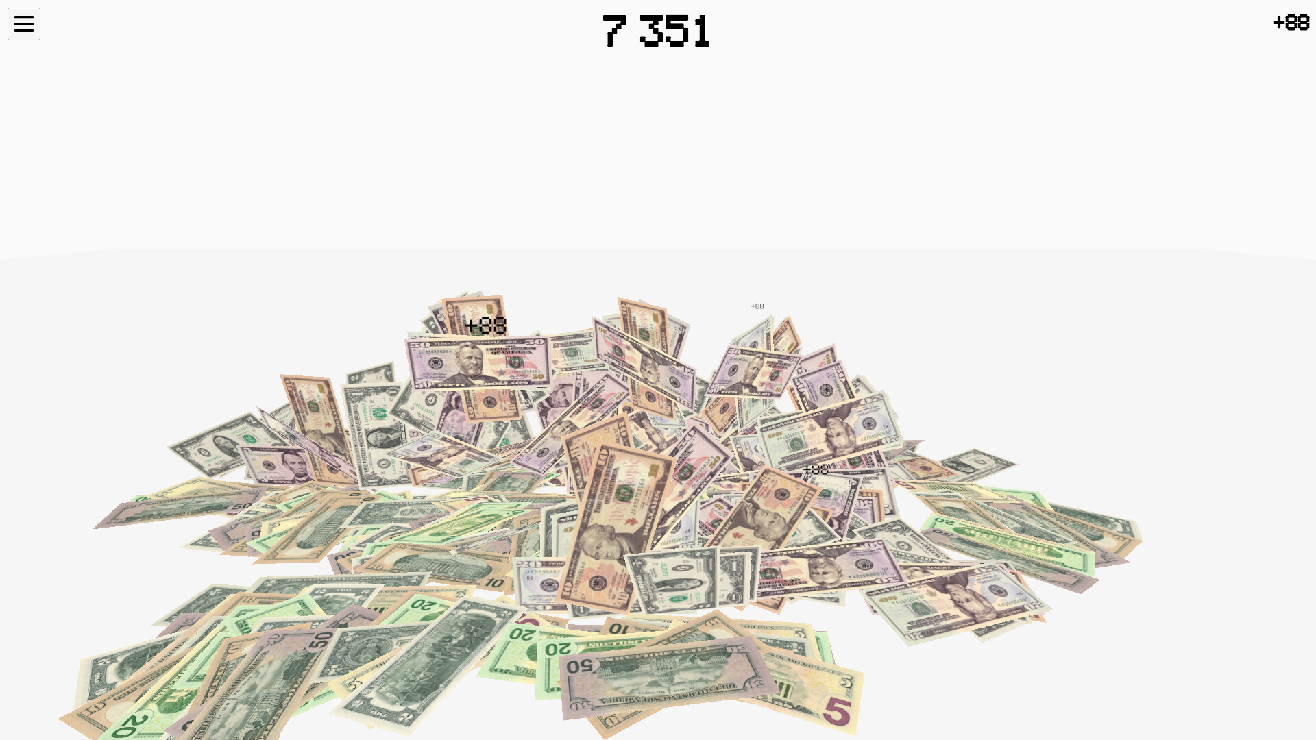 #2. USD Clicker (Steam) 来自: RazDva Games