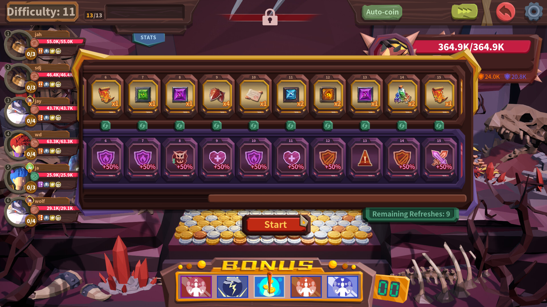 图片[5]-《推币勇者 Coin Push RPG》放置类挂机游戏，最新中文电脑学习版，解压即玩 - 山海之花 - 宝藏星球屋-山海之花 - 宝藏星球屋
