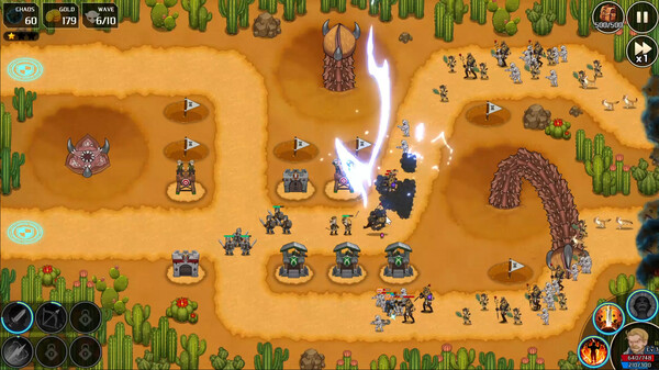 Скриншот из Chaos Rush : Tower Defense