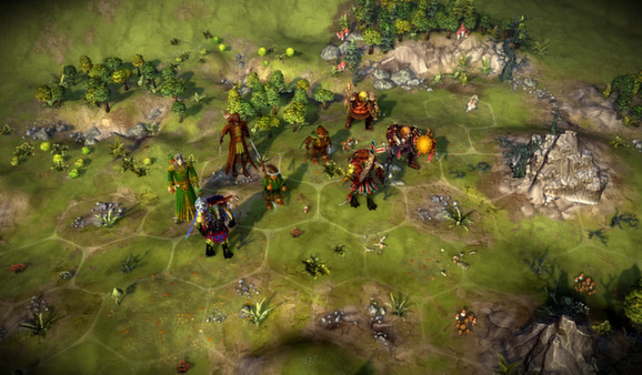 Screenshot z Eador. Masters of the Broken World - Allied Forces
