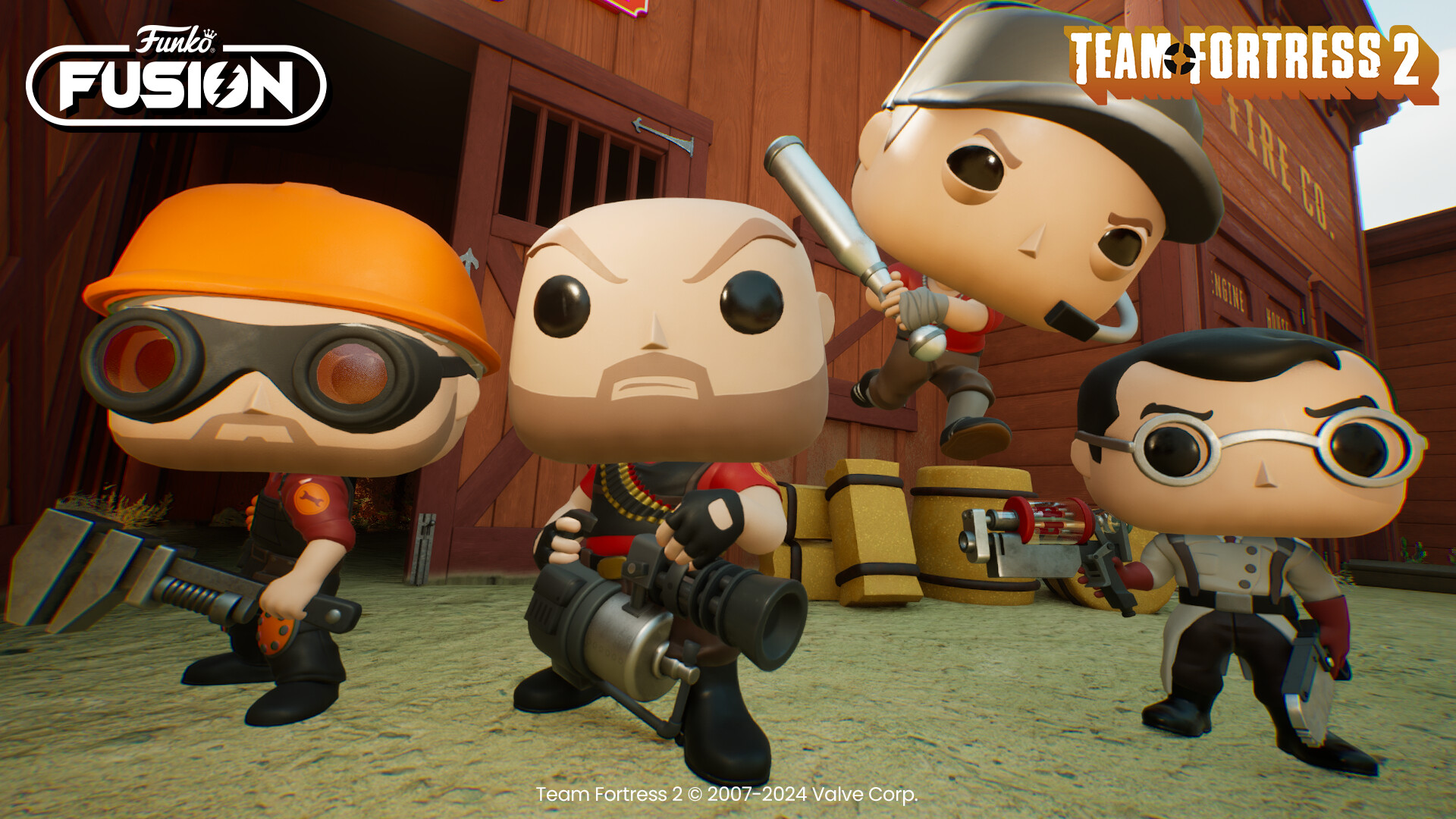 Funko Fusion - Team Fortress 2 Pack Featured Screenshot #1