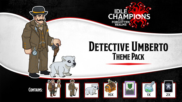 Idle Champions - Detective Umberto Theme Pack