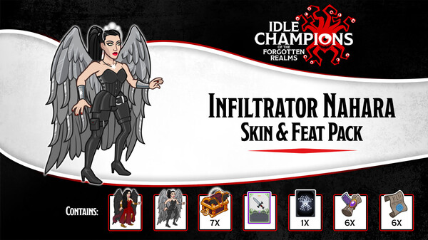 Idle Champions - Infiltrator Nahara Skin & Feat Pack