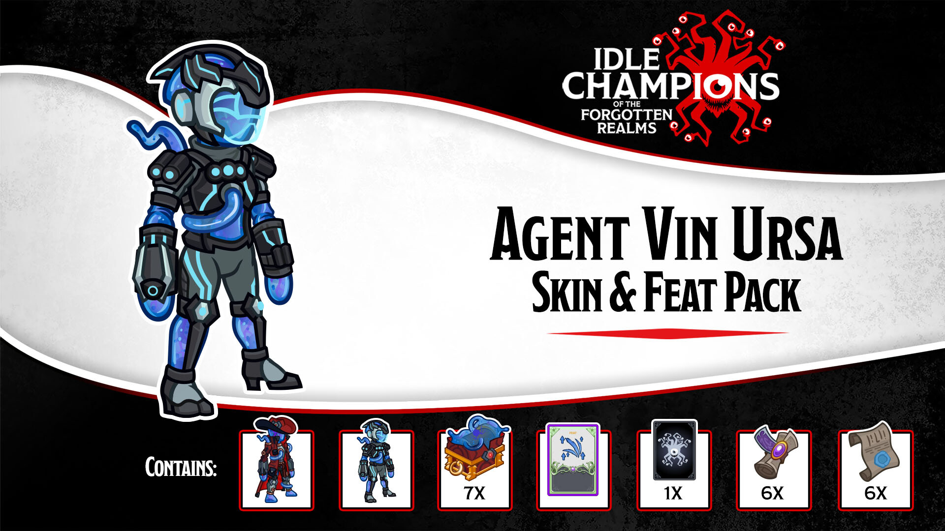 Idle Champions - Agent Vin Ursa Skin & Feat Pack Featured Screenshot #1