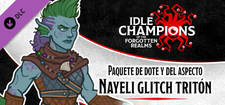 Paquete de dote y del aspecto Nayeli glitch tritón