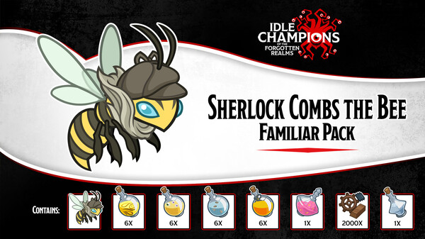 Idle Champions - Sherlock Combs the Bee Familiar Pack