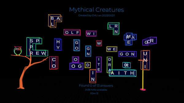 Arthur Owl's Word Block - Hard Pack