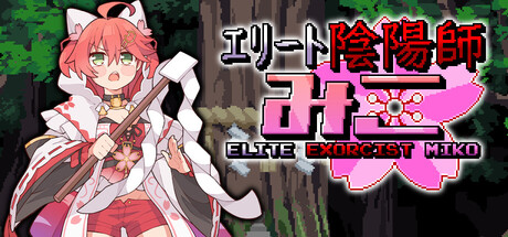 Steam header art for Elite Exorcist Miko