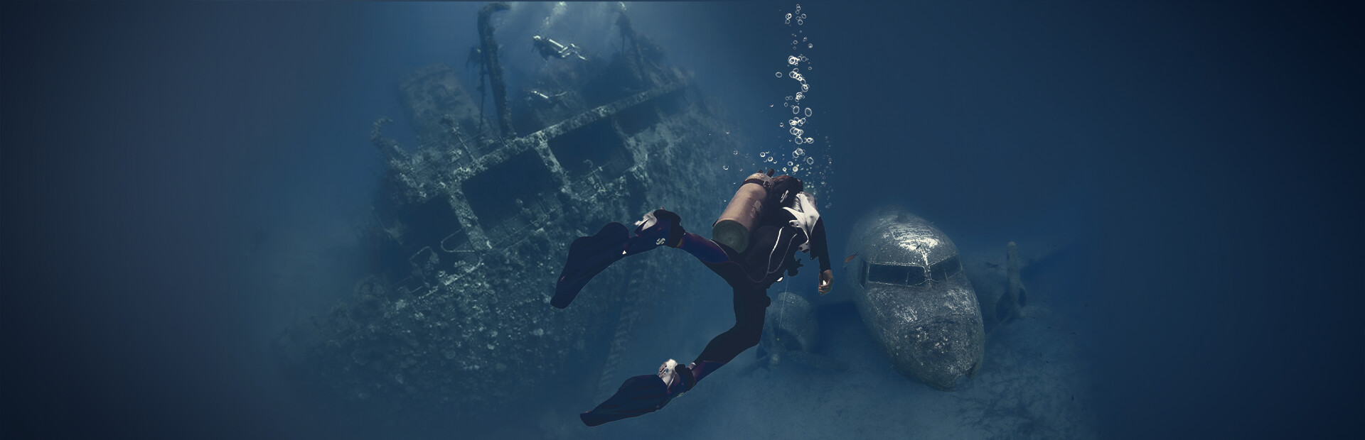 Lost boat: VR Underwater Discovery