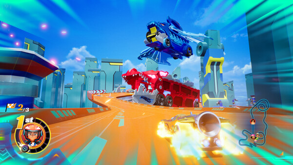 Скриншот из Hot Wheels Let's Race: Ultimate Speed