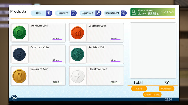 Electronic Market Simulator Screenshot