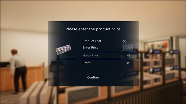 Electronic Market Simulator Screenshot
