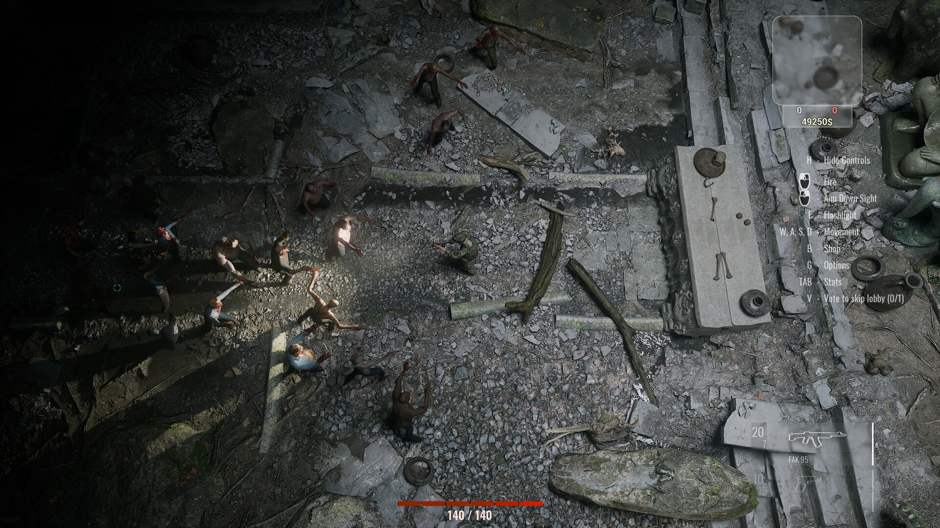 Modern Zombie Defense screenshot #1