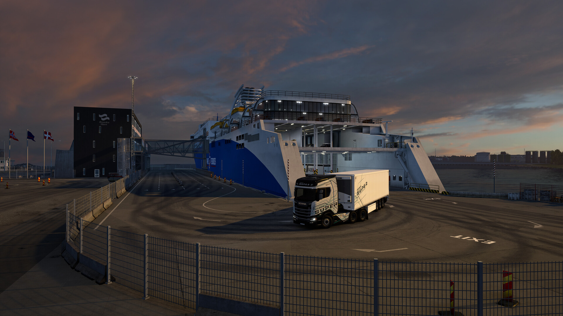#7. Euro Truck Simulator 2 - Scandinavia (Steam) By: SCS Software