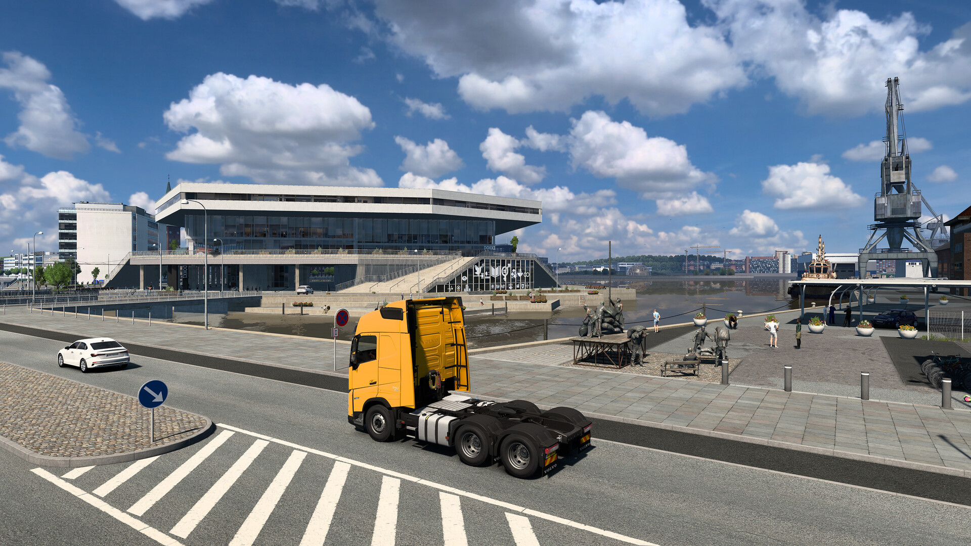 #10. Euro Truck Simulator 2 - Scandinavia (Steam) By: SCS Software