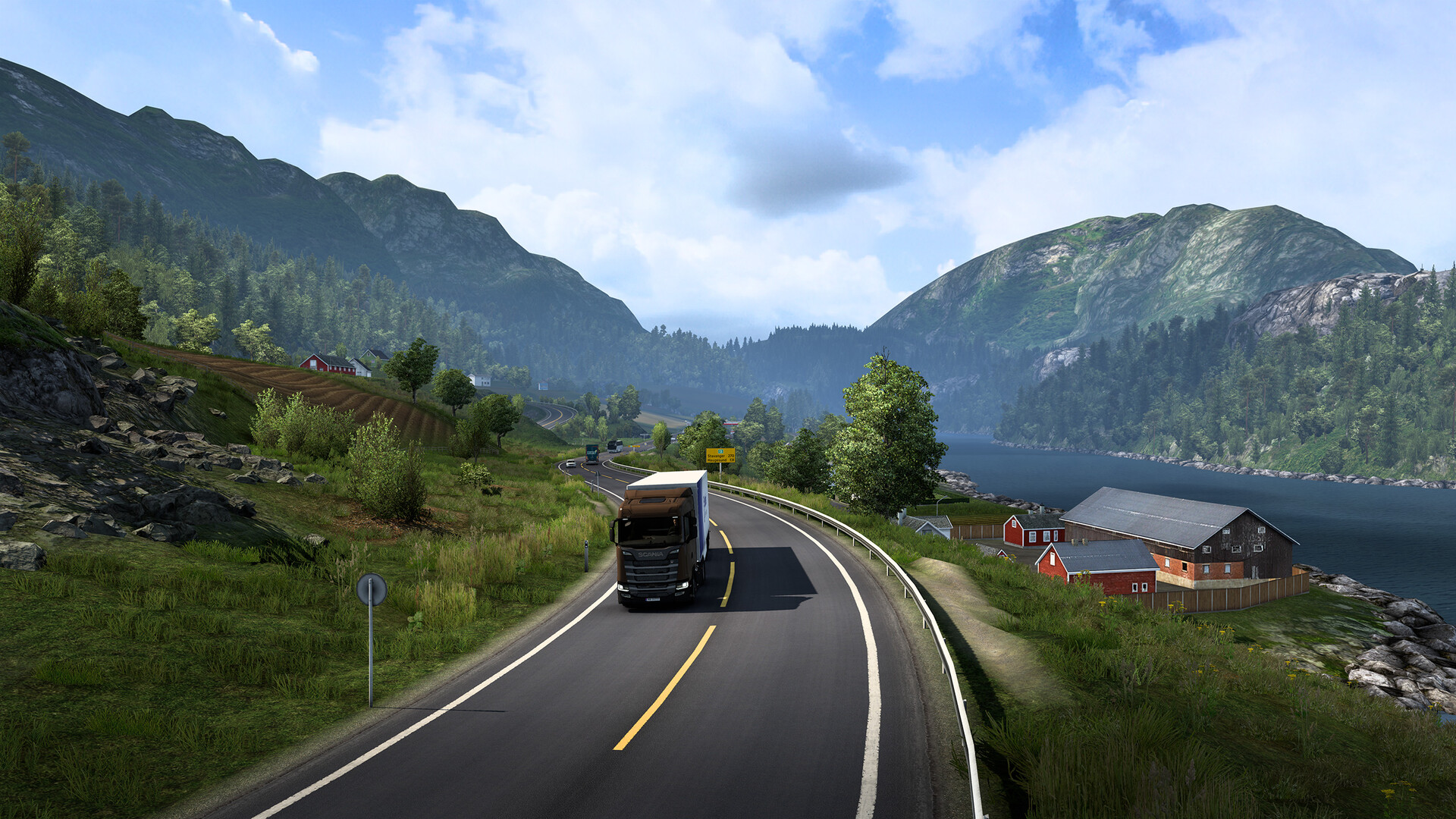Euro Truck Simulator 2 - Scandinavia gameplay screenshot 1