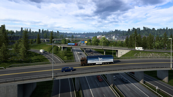 Screenshot z Euro Truck Simulator 2 - Scandinavia Screenshot z Euro Truck Simulator 2 - Scandinavia