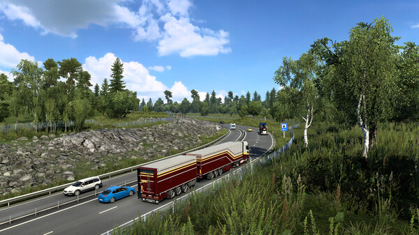 Screenshot z Euro Truck Simulator 2 - Scandinavia Screenshot z Euro Truck Simulator 2 - Scandinavia