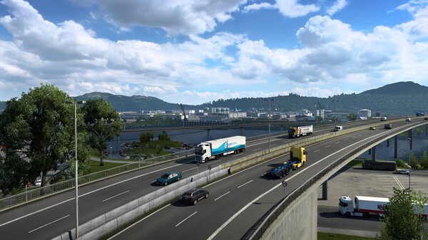 Screenshot z Euro Truck Simulator 2 - Scandinavia Screenshot z Euro Truck Simulator 2 - Scandinavia