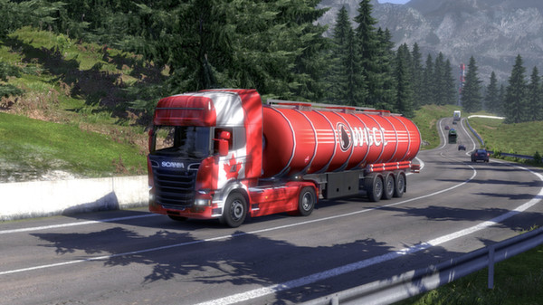 Euro Truck Simulator 2 - Canadian Paint Jobs Pack