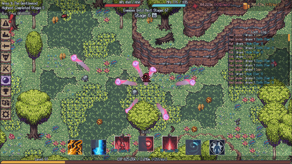 Nomad Idle game for Linux 1