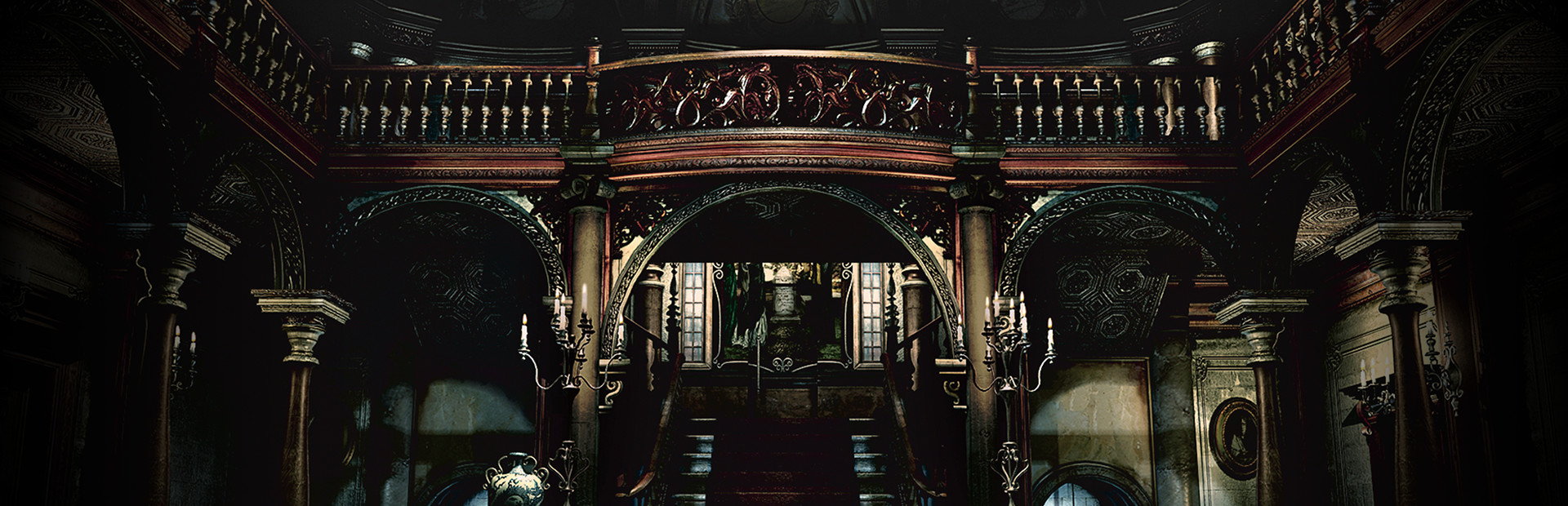 Ordem para jogar Resident Evil: imagem oficial do Resident Evil HD Remaster em alta resolução (1920px)