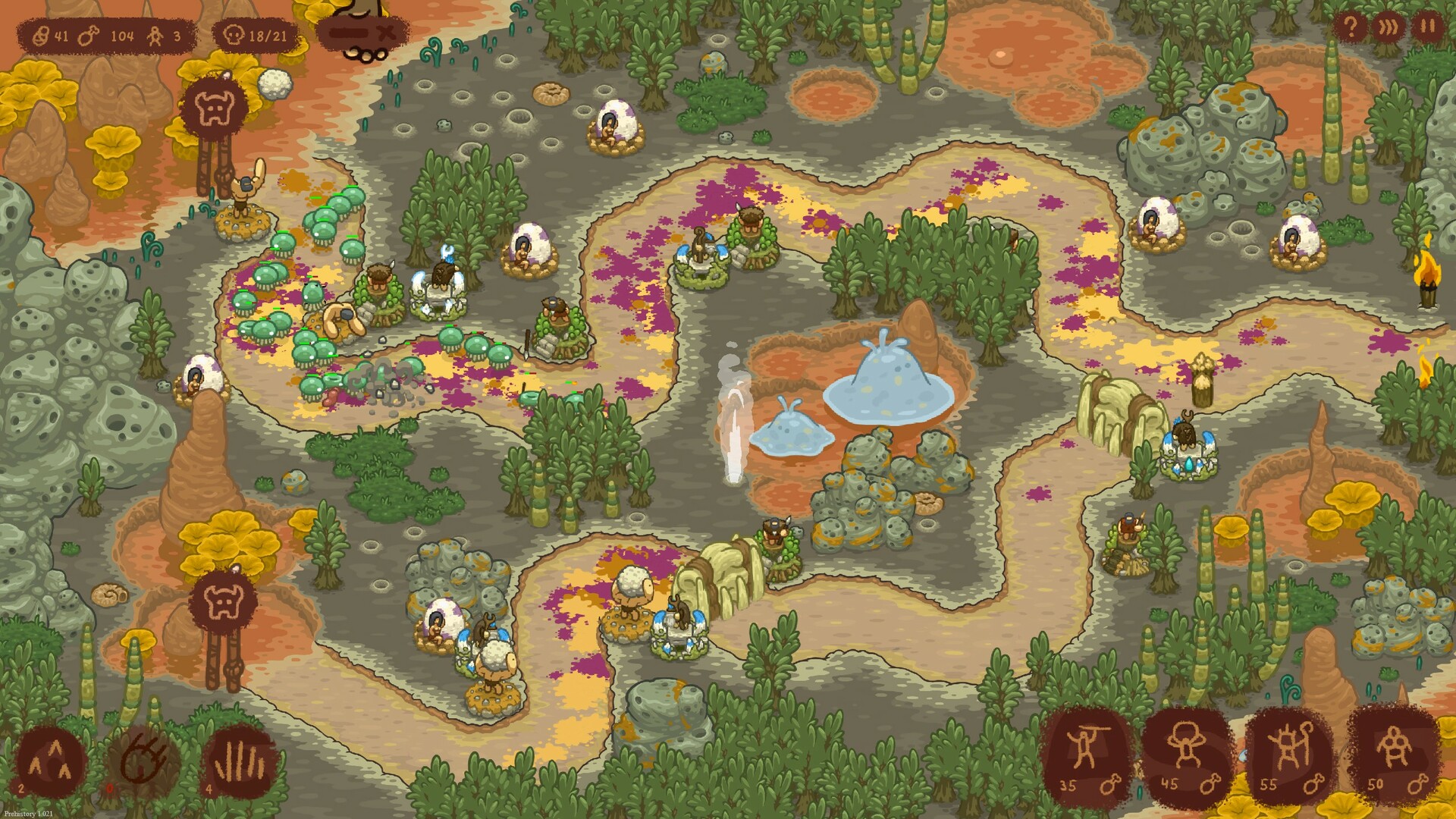 screenshot of Age of Defense: Prehistory 3