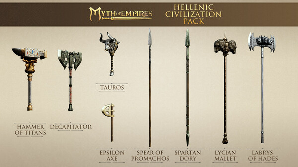 Myth of Empires - Hellenic Civilization Pack