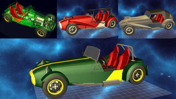 World of Guns: 4 Cars Pack
