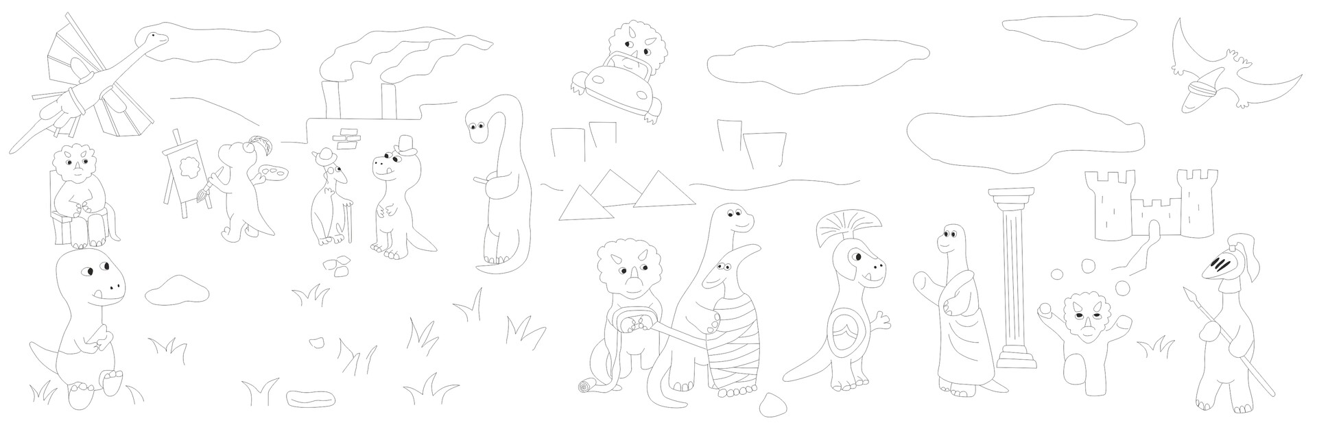 100 Hiddensaurs