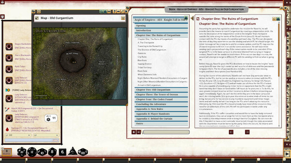 Fantasy Grounds - Aegis of Empires 6: Knight Fall in Old Curgantium