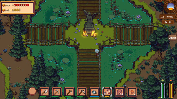 Farm Debt Repay Life:Prologue game for Linux 1