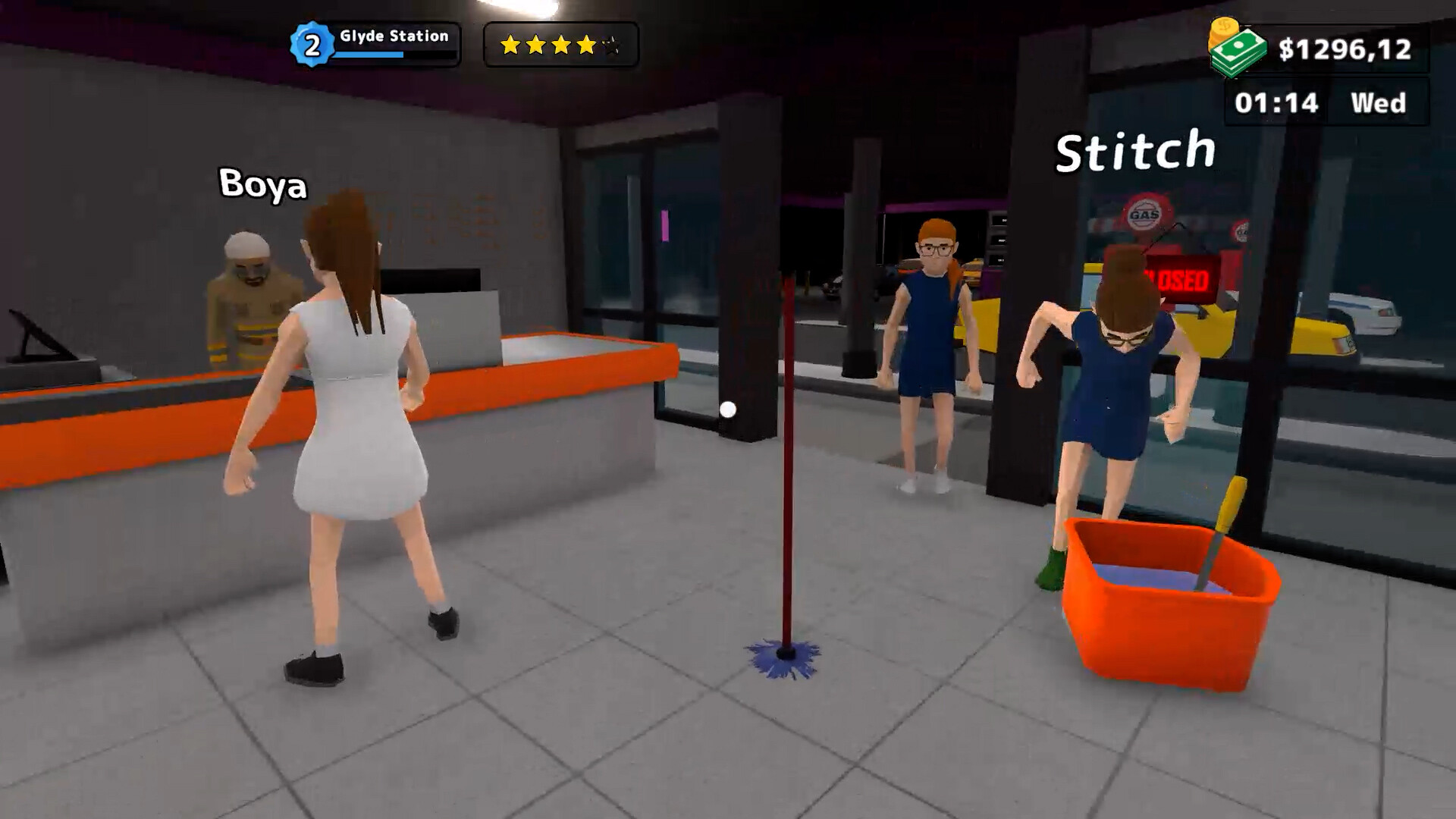 Gas Station Manager