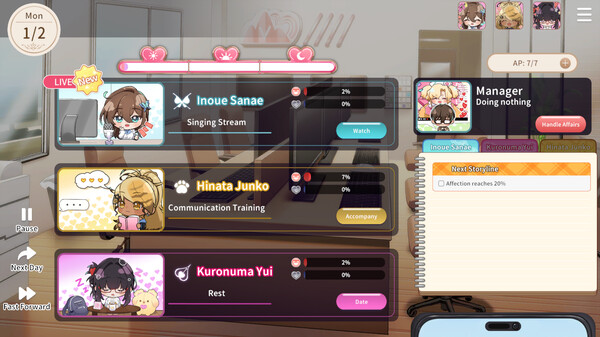 V-LOVER! Screenshot