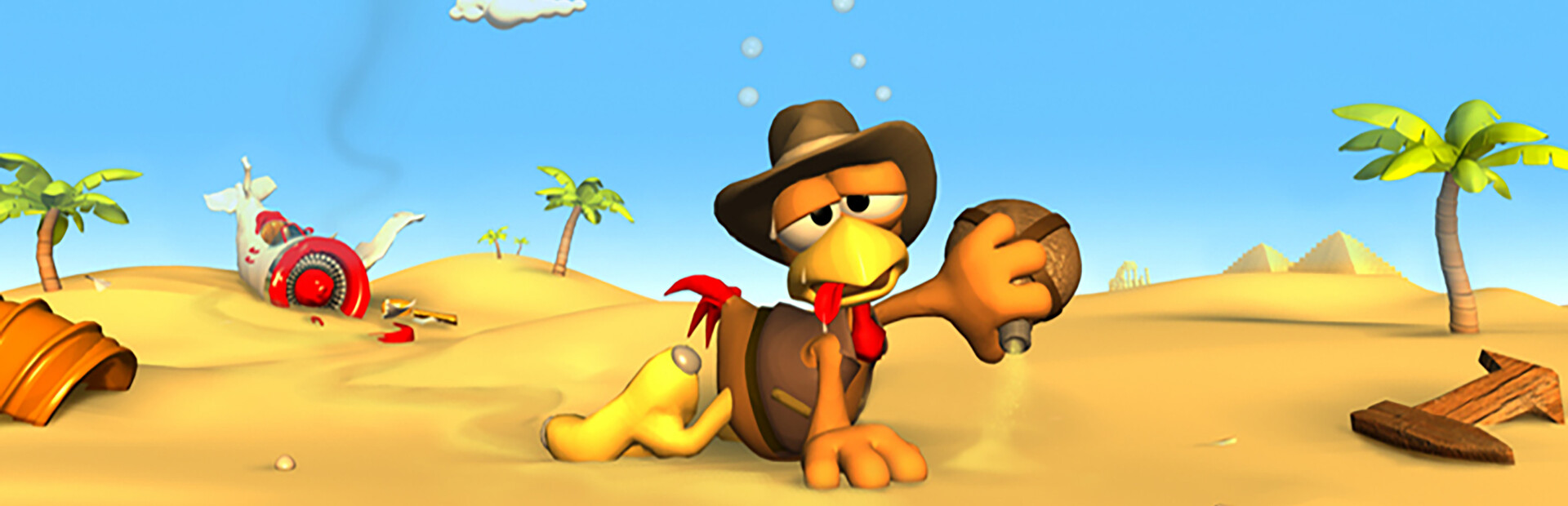 Moorhuhn Jump and Run 'Traps and Treasures 3'