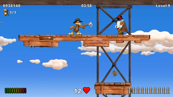 Moorhuhn Jump and Run 'Traps and Treasures 3' screenshot 3