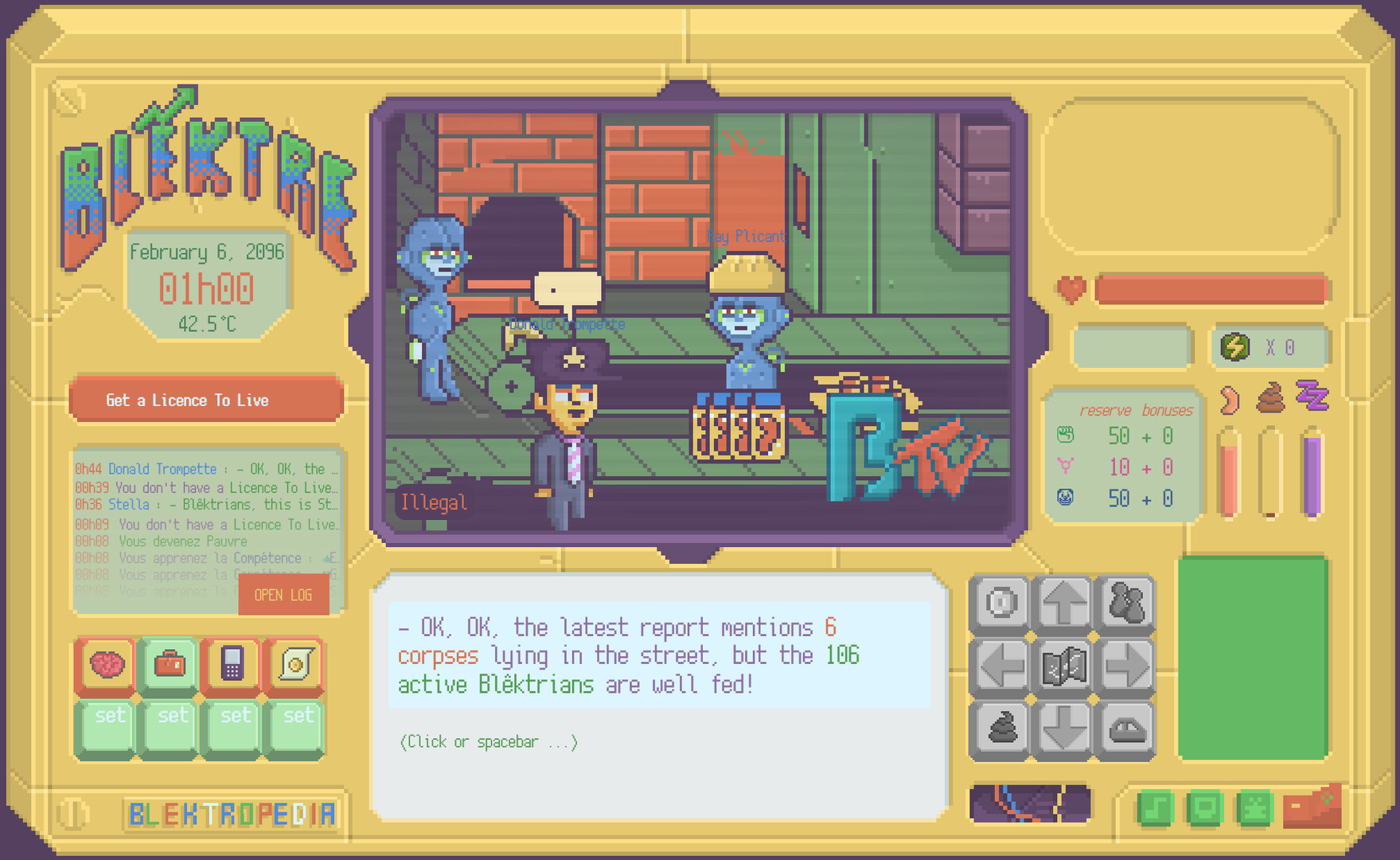 Blêktre 2081 screenshot #3