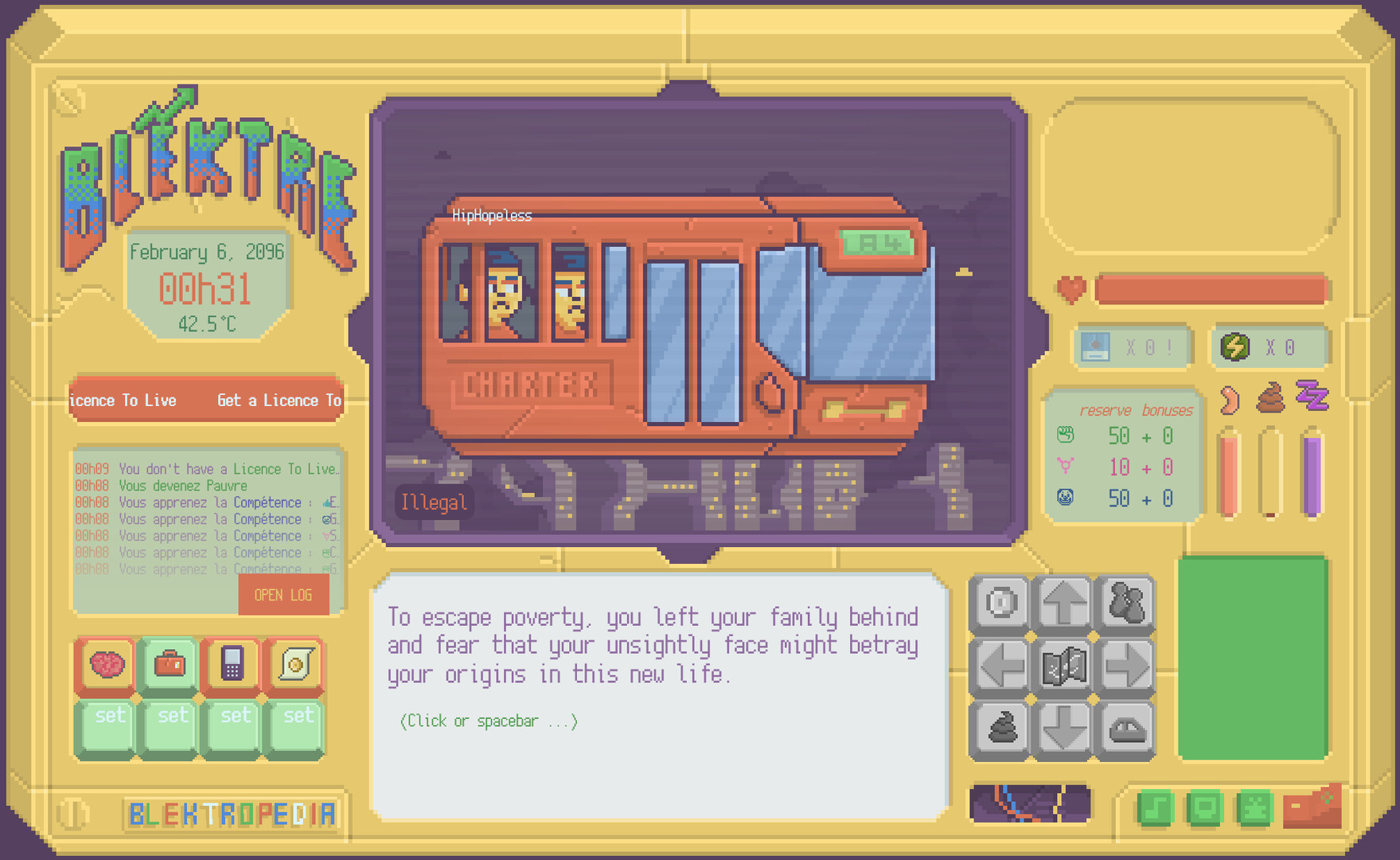 Blêktre 2081 screenshot #1