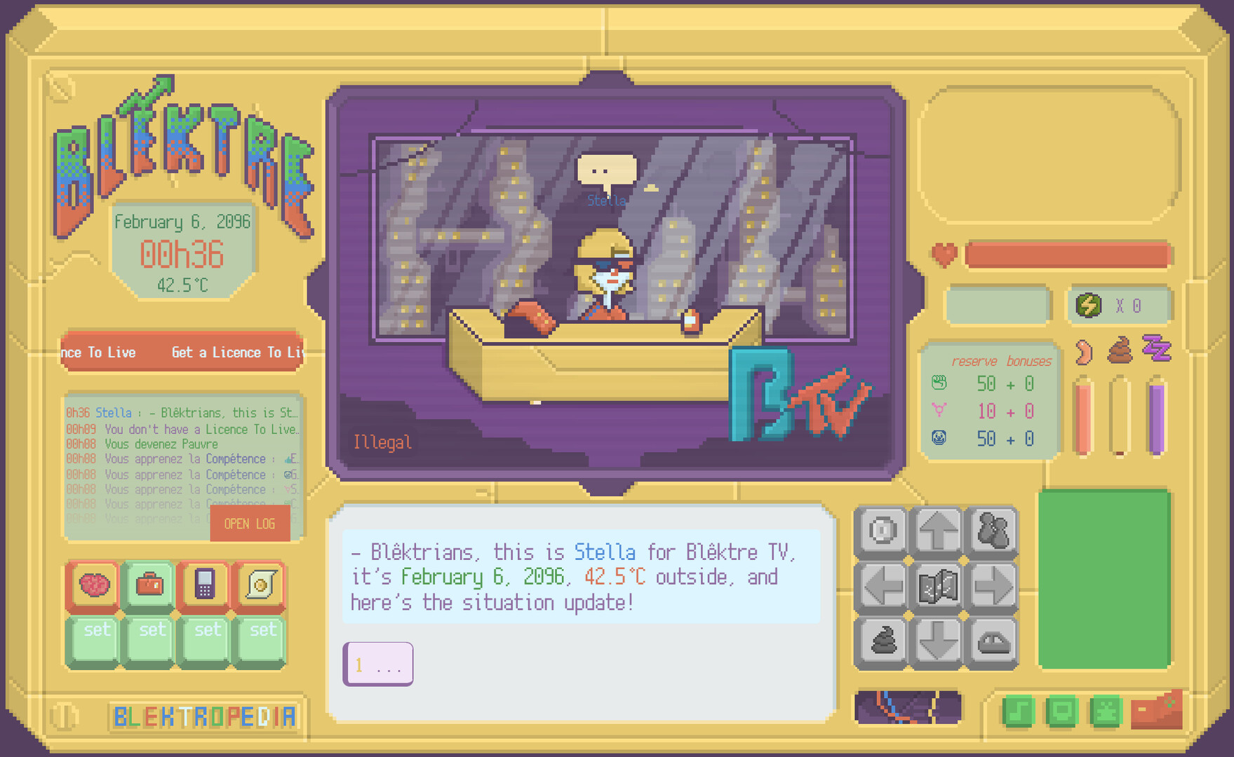 Blêktre 2081 screenshot #2