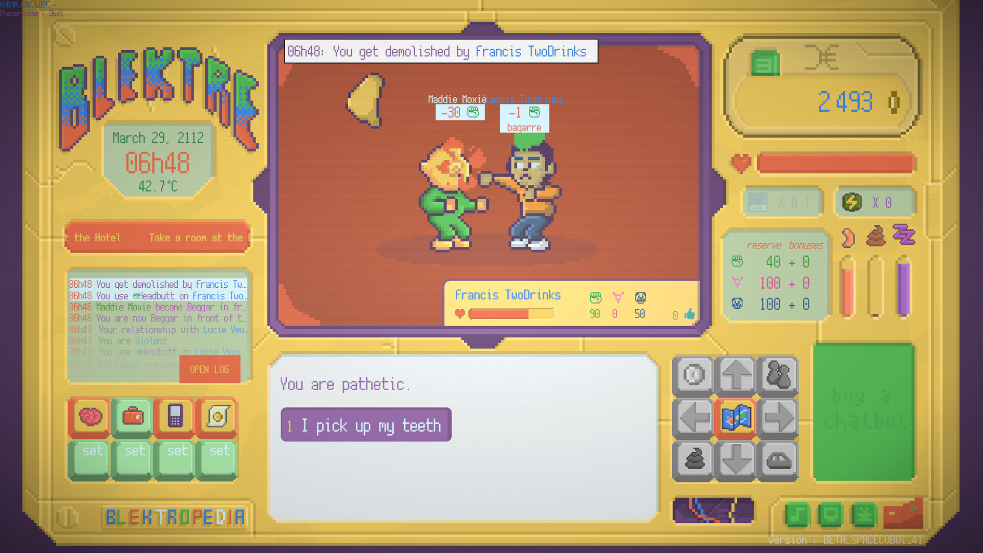 Blêktre 2081 screenshot #2