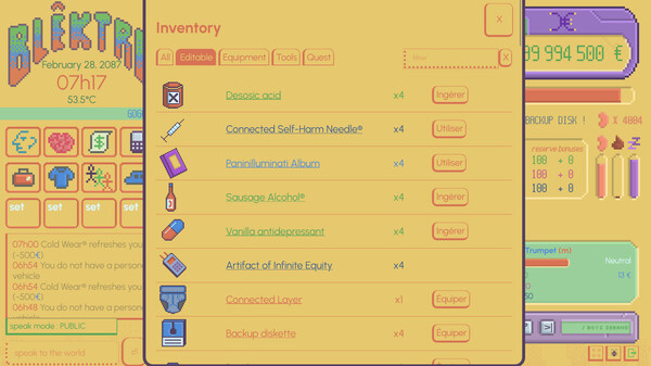 Blêktre 2081 Screenshot