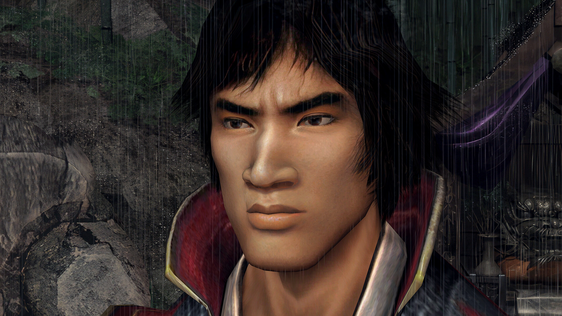 Jubei Yagyu draws his sword against Genma in the Onimusha 2 remaster