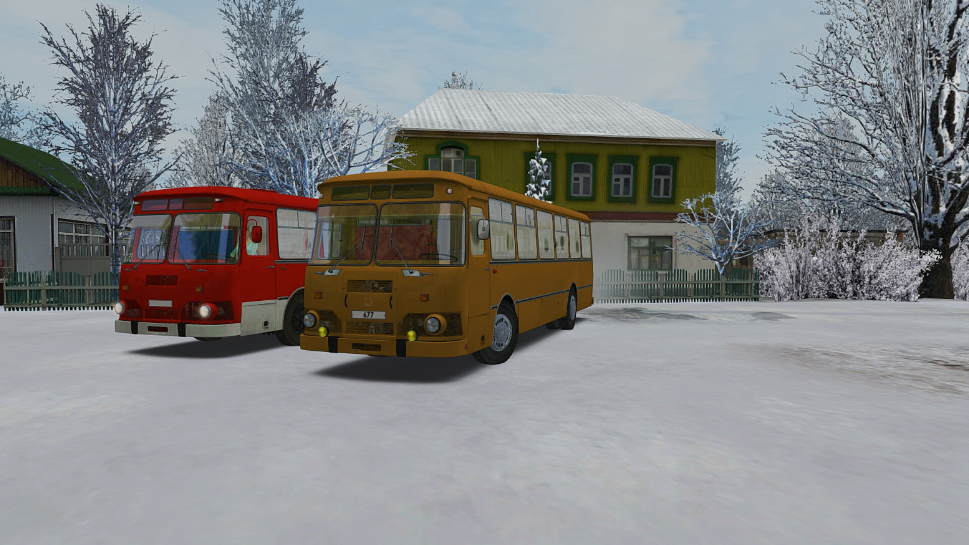 Скриншот OMSI 2 Add-on LIKINO-677 — кадр 16