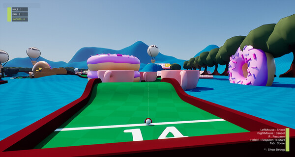 Скриншот из Candy Golf Скриншот из Candy Golf