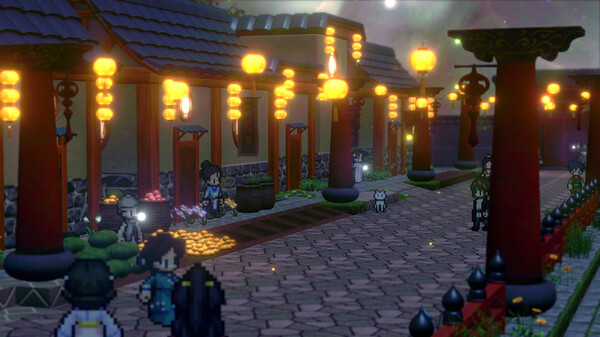 RPG Developer Bakin Charming Chinese Townscape Pack