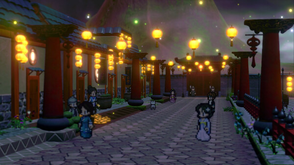 RPG Developer Bakin Charming Chinese Townscape Pack